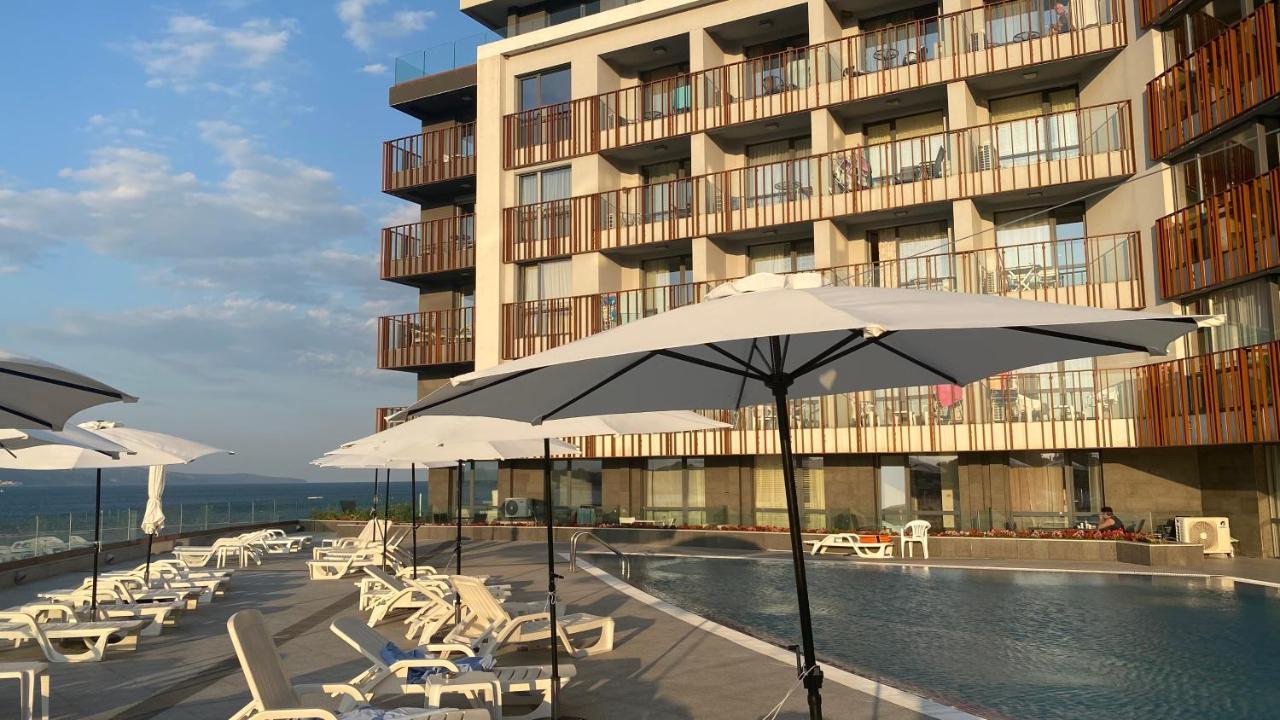 Paradiso 'В' 107 Private Cozy Studio Nessebar Bagian luar foto